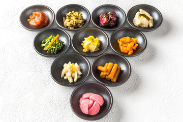 京風漬け物 Japan, pickle of Kyoto of the ancient city