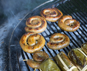 Sai Aua or Notrhern Thai Style Sausage