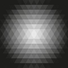 Geometric  Pattern With Triangles