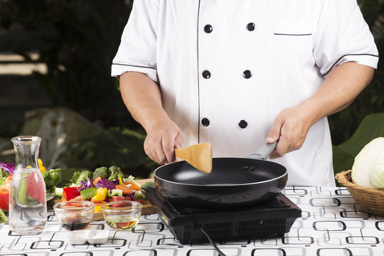 Chef prepared cooking