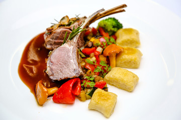 Lamb of rack, Main Course