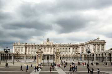 Fototapeta na wymiar Madrid, Palacio Real