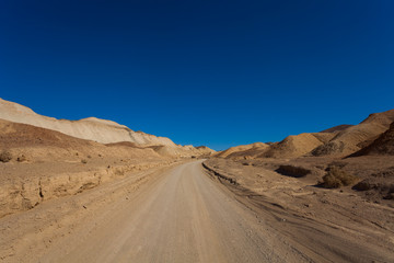 Fototapeta na wymiar Mustard Canyon Drive in Death Valley