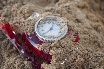 Clock In The Sand