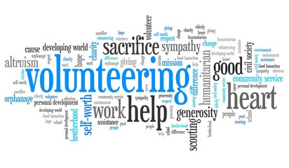 Obraz premium Volunteering