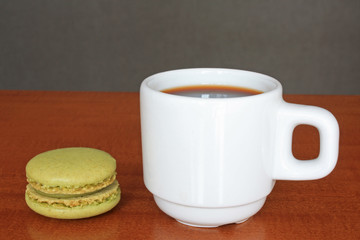 Expresso et Macaron 