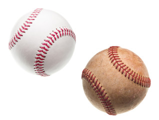 baseballs old and new