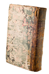 Antique book isolated