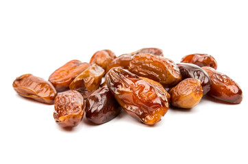  Fresh dates over white background