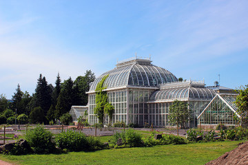 Fototapeta na wymiar Botanical Garden of the University of Helsinki