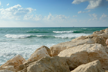 Fototapeta na wymiar Mediterranenan sea