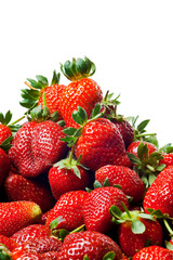 red strawberries