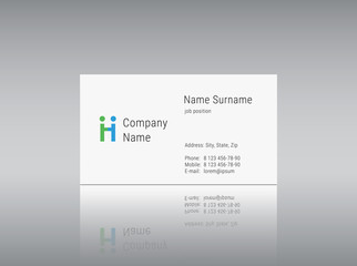 The vector logo alphabet letter 