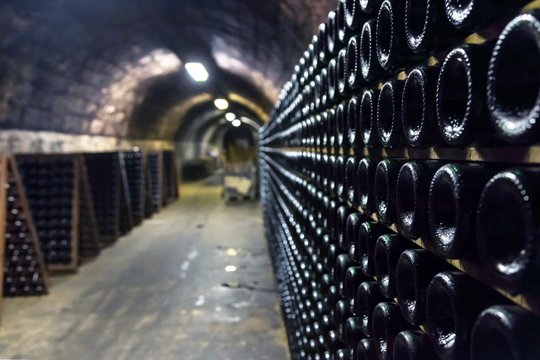 Bottle of champagne