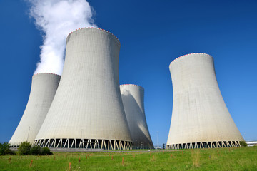 Nuclear power plant Temelin in Czech Republic Europe