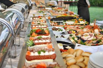 Catering food
