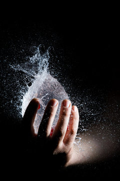Water balloon burst