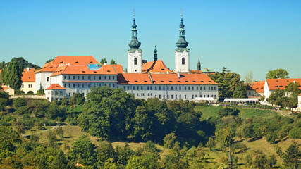 View of Strahov Monastery - obrazy, fototapety, plakaty