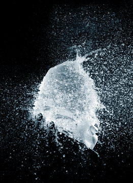 Water balloon burst