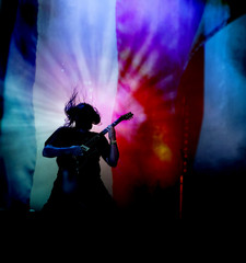 rock guitariste metal hard
