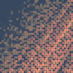 Dim background with a faded mosaic. Decorative vector pattern