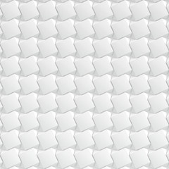 White twisted squares tiles - abstract background texture
