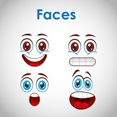 smiley faces design