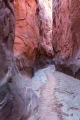  The Dry Fork slot canyons in the Grand Staircase Escalante Nati