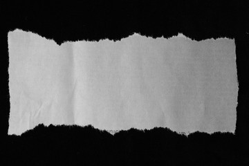Torn paper