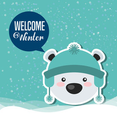 welcome winter design