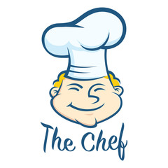 Happy Chef Face Symbol