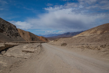 Fototapeta na wymiar CA-Death Valley National Park-near Artist's Drive
