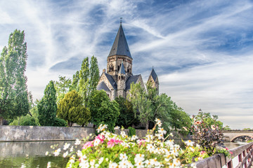 Metz, Eglise du Temple Neuf