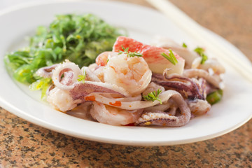 Seafood Seaweed Salad