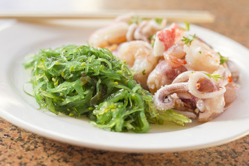 Seafood Seaweed Salad