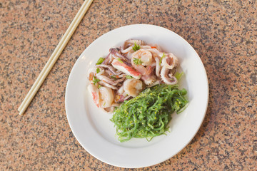 Seafood Seaweed Salad