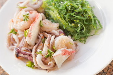 Seafood Seaweed Salad