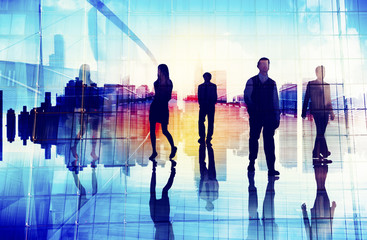 Business People Urban Scene Organization Team Concept