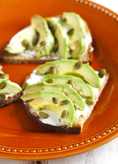 Avocado sandwich