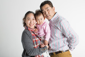 happy chinese family