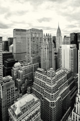New York City Manhattan aerial view
