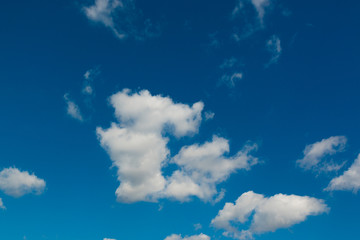 Beautiful bright sky blue background.