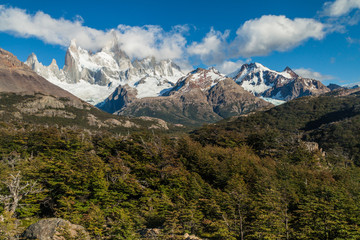 Obraz premium Fitz Roy mountain in National Park Los Glaciares, Patagonia, Argentina