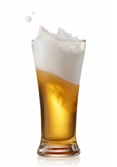 Foto op Plexiglas bier spatten © Okea