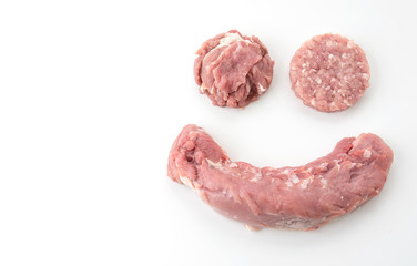  Fillet slice and minced pork