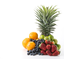 Naklejka na ściany i meble mix fruits