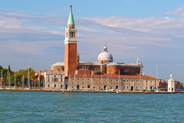 Fototapeta premium Church of San Giorgio Maggiore in morning. Venice, Italy