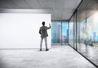 Fototapeta premium Meeting room presentation