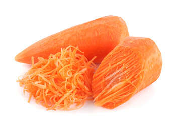 Carrot vegetable grated