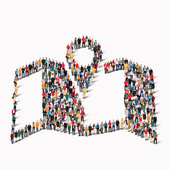 people shape  map pointer